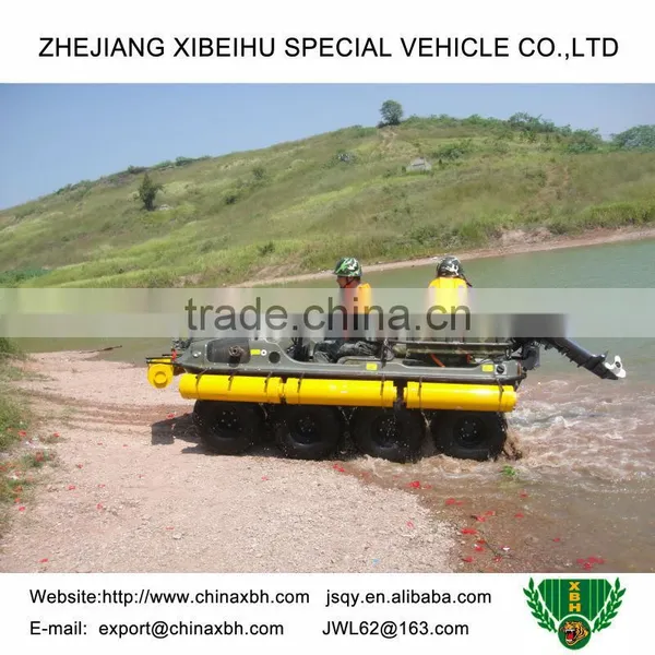 XBH 8X8-2A Jet Propelled Vehicle Floating Water River Lake Amphibious ATV Crossing River Car photo-5
