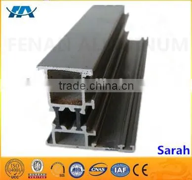 Double Glass Thermal Break 6063 Grades Extruded Aluminum Enclosure Profile photo-6