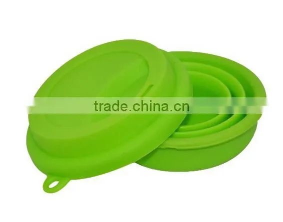Collapsible Travel Silicone Camping Cup BPA Free OEM ODM photo-2