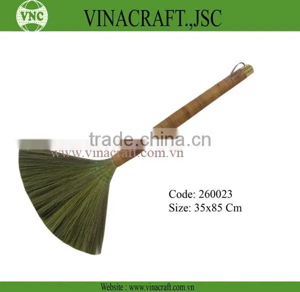 Vietnam Grass Broom With Plastic Fiber photo-5