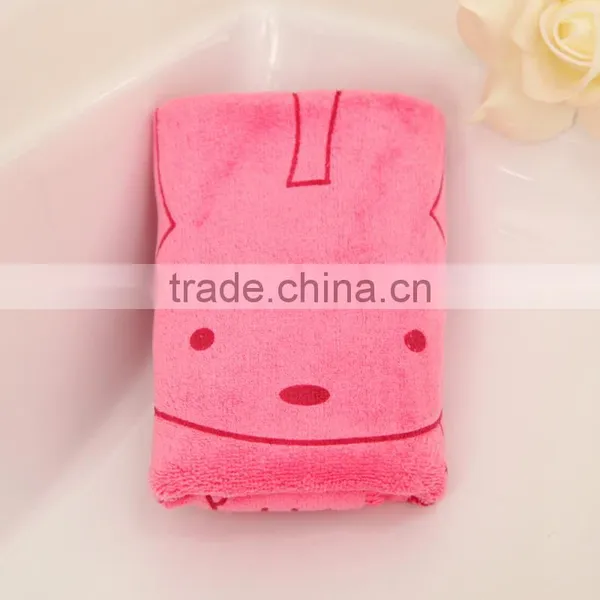 Q085 Fiber Hair Shower Face Towel photo-4