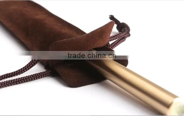 Retro Brass Signature Pen Portable Vintage Copper Pen Handmade photo-2