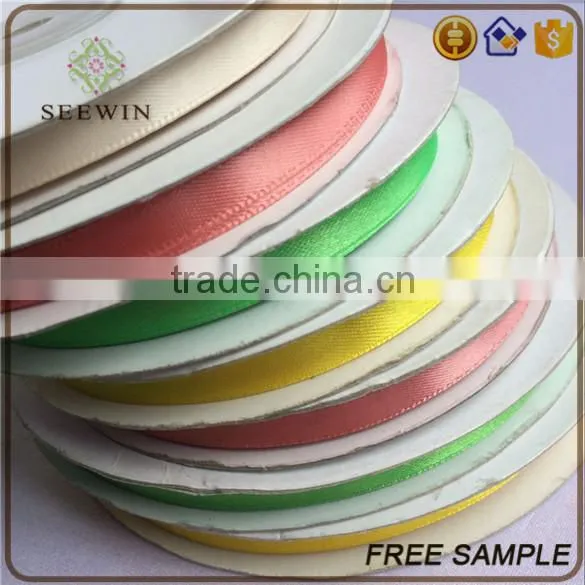 Hot Sale Green Small Online Decorative Cut Felt Satin Ribbon photo-4