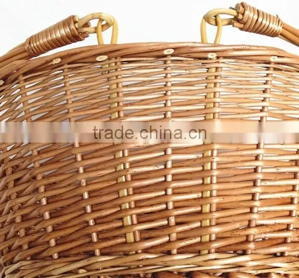 Willow Basket Material Cheap Supermaket Basket Cone Basket photo-5