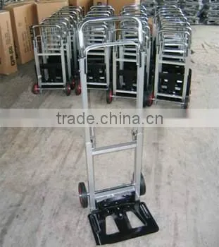 Handtruck HT1105 Two Wheel Aluminium Shopping Usage photo-2