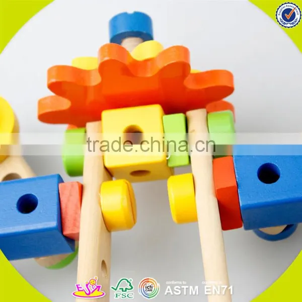 2017 Wholesale Kids Wooden Educational Games Fashion Baby Wooden Educational Games Children Wooden Educational Games W03C021 photo-3