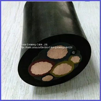 450/750 H07RN-F Flexible Rubber Sheathed Cable Rubber Insulation Cable 4*35MM2 photo-5