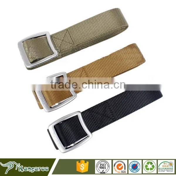 Cheap Safety Army Waist Belt And Buckles With Logo photo-3