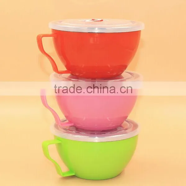 Personalized Heat Proof Handle Large Antique Metal Stainless Steel Mixing Bowl photo-4