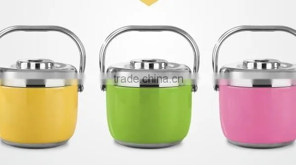Multifunctional Supplies Blue Sectional Stainless Steel Food Containers For Lunch photo-5