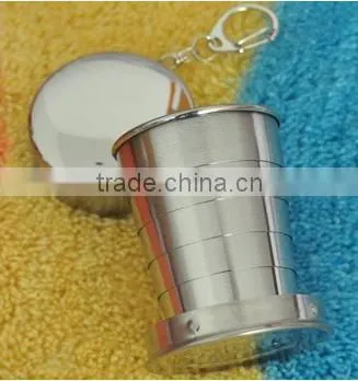 Six-layer Stainless Steel Flexible Folding Portable Cups or Travelling Cups photo-3