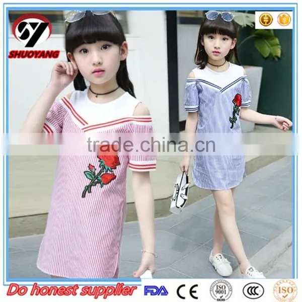Best Price For 2 to 12 Years Old Lovely Girls Hot Sale Party Wear Dress Top Quality Party Dresses photo-2