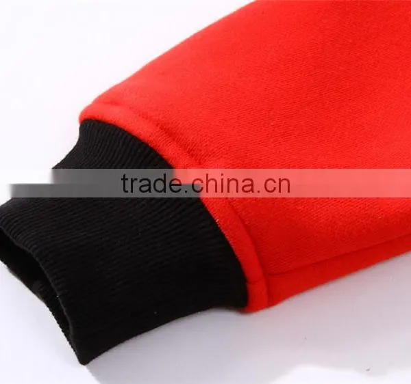 Wholesale High Quality Cotton Polyester Fleece Fashion Men Plain Zipper Gym Custom Hoodies photo-6