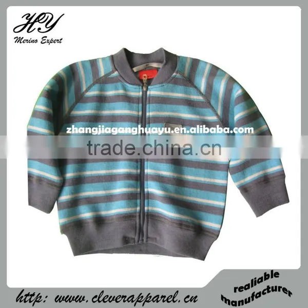 BW7 Long Sleeve Light Wool Merino Baby Sleep Shirt Underwear photo-2