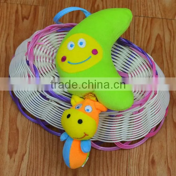 Moon& Star& Sunflower Pull String Musical Plush Toys Baby Educational Stuffed & Plush Toy photo-3