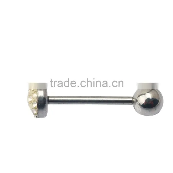 Custom Logo High Quality 316L Stainless Steel Fake Spikes Flesh Ear Plugs Piercing Jewelry photo-4