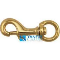 Solid Brass Spring Snap Hook photo-2