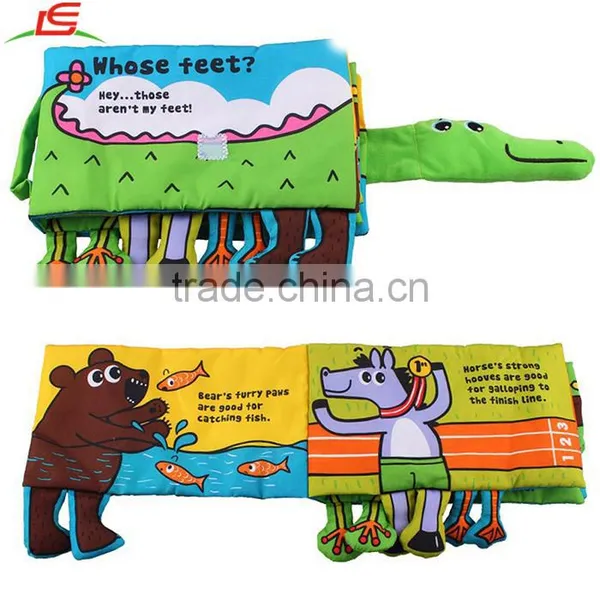 Baby Cloth Book Children Plush Educational Toys Developing Quiet Book photo-3