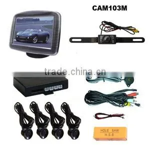 Wireless Rearview Camera Optional 3.5 Inch TFT Monitor Video Parking Sensor System photo-5