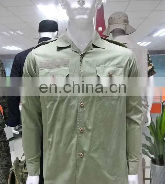 2017 Hot Selling Camouflage Bamber Tactical Military Uniform Olive Green BDU photo-2