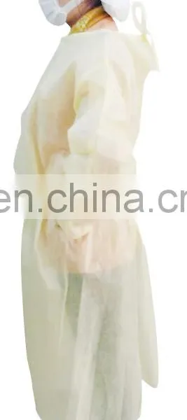 Disposable Reinforced Surgical Gown Sterile SMS Working Gown
