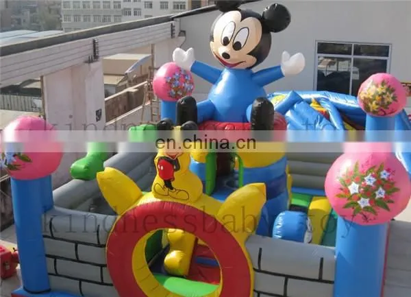 Micky Mouse Inflatable Fun City, Dora Dreamland Inflatable Games, Inflatable Toys for Sale photo-2