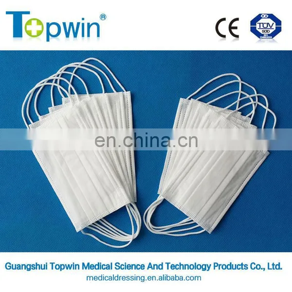 3 Ply With Ear Loop Nonwoven Face Mask photo-2