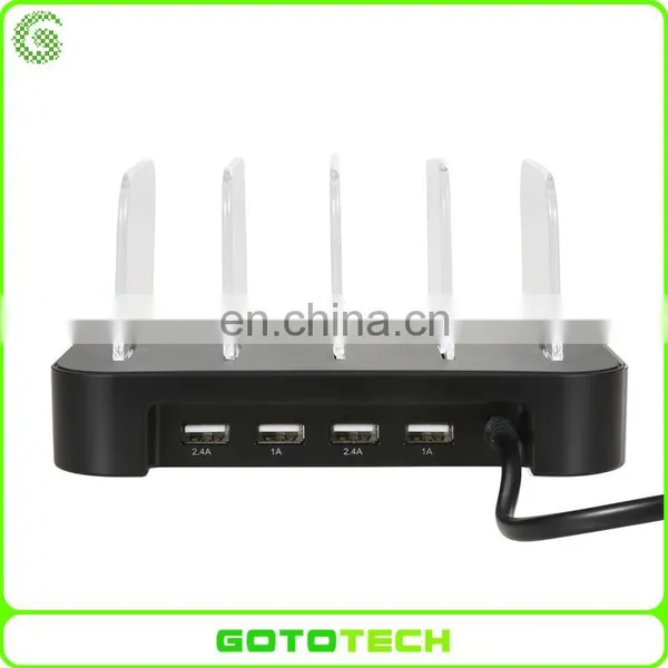 4 USB Charging Station for IPhone IPad High Speed Charger photo-2