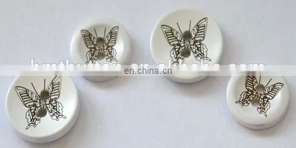 Custom Engraved Plastic Button for Cloth photo-4