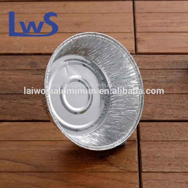 Round Aluminium Foil Baking Cups Disposable Cheesecake Pans photo-3