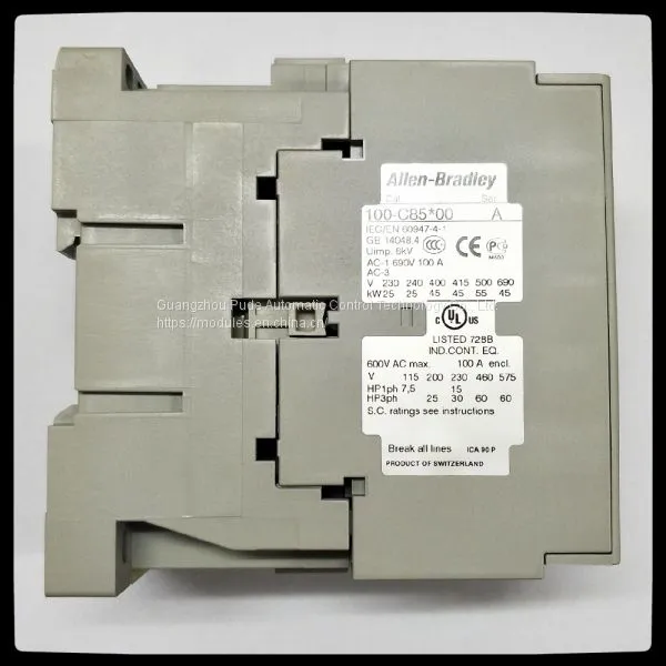 Allen Bradley 100 Series 100C 3 Pole Contactor,100-C85KN00 photo-4