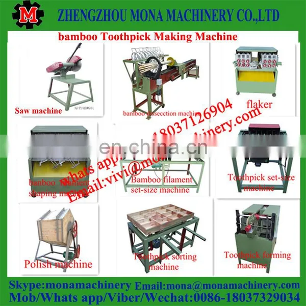 Hot Sale Tooth Pick Making Machine/automatic Tooth Pick Making Machine photo-6