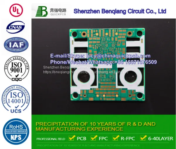 Fabricante Impreso Rápido de la Placa de Circuito de China Del PWB Del Oro de la Inmersión Con Buen Precio photo-5