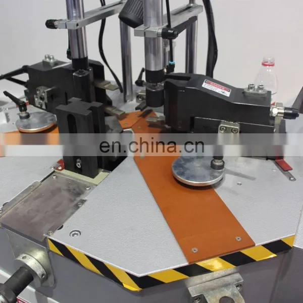 Press Blade Adjustable Single Head Aluminium Window Making Corner Crimping Machine photo-5