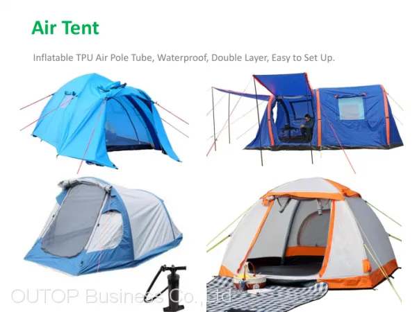 OUTOP Outdoor Guarantee Price Air Tube Inflatable Clear Air Tent