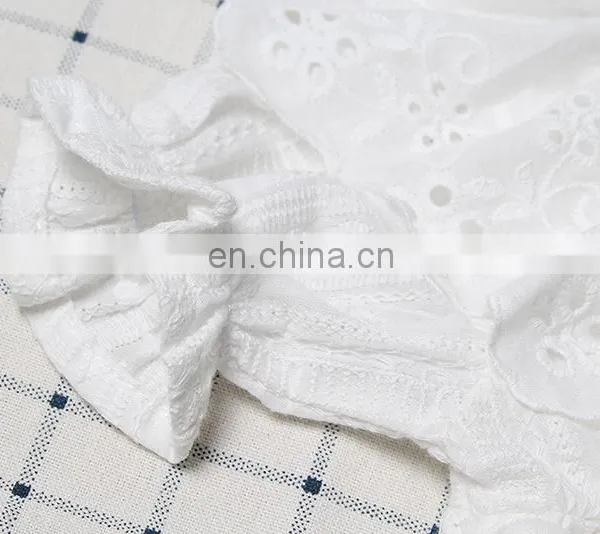 Infants & Toddler Clothes Elegant Full Sleeve White Baby Lace Party Romper photo-6