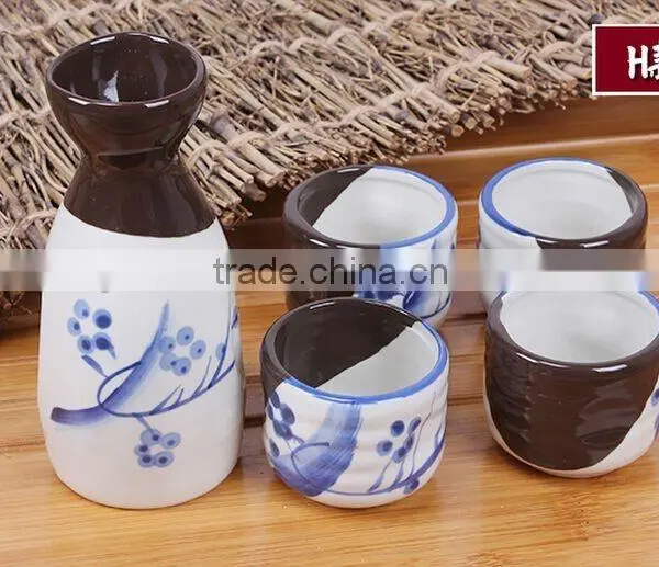 HOT!!Ceramic Wine Gift Set Wine Accessories Set photo-3