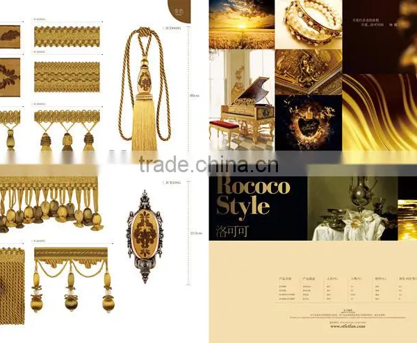 The Rococo Style---Coffee,curtain Tassel Fringe,wholesale Tassels,tassel and Fringe