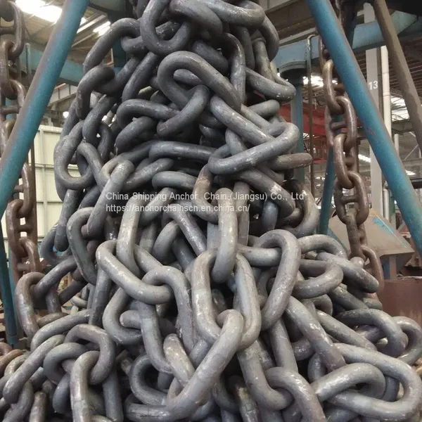 52mm Stud Link Marine Anchor Chains With BV Certificate photo-3