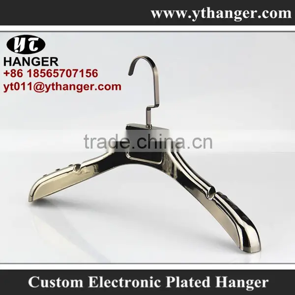 IMY-350 Violet Plating Plastic Thick Hanger for Clothes photo-2