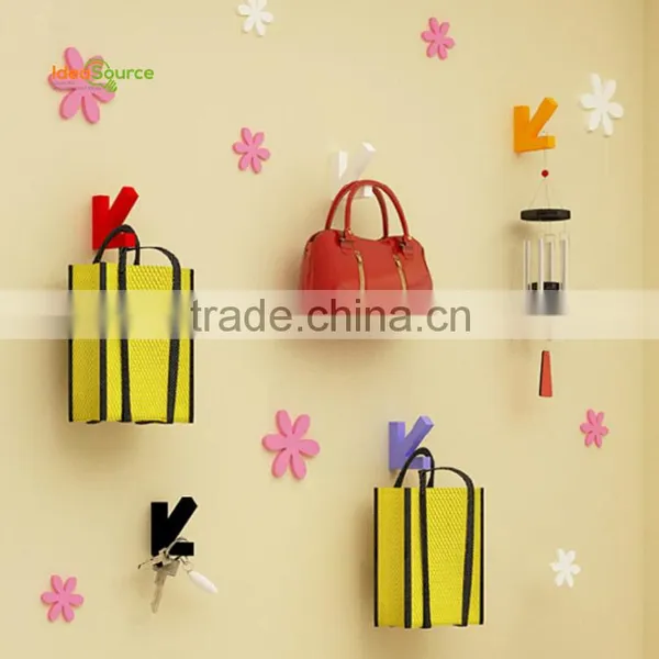 Creative Lovely Wood Hook Coat Hanger photo-3