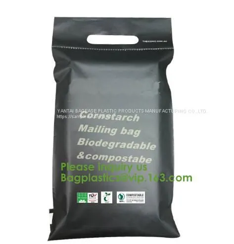 Pocket Cornstarch Biodegradable Mailing Bags Eco Friendly Self Seal Bags Biodegradable Padded Packaging Wrap Envelopes photo-5
