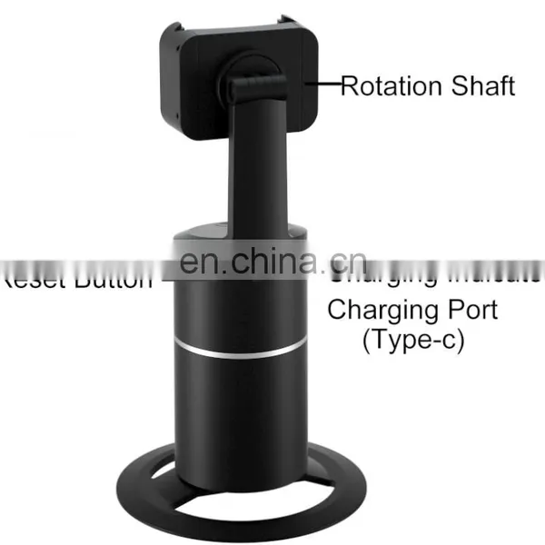 2022 Hot Sales Smart Mobile Holder Smartphone Telephone Stand AI Auto Face Tracking Phone Holder photo-2