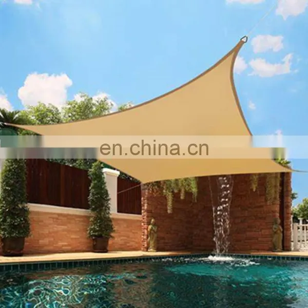 Waterproof Rectangle Sun Shade Sail Canopy Awning Shelter Fabric Canvas photo-4
