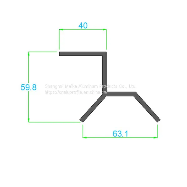 MK Farm Aluminum Solar Roof Bracket Fixture Clamp Solar Clamp Trapezoidal Roof Mounting Solar Panel Clamp photo-2