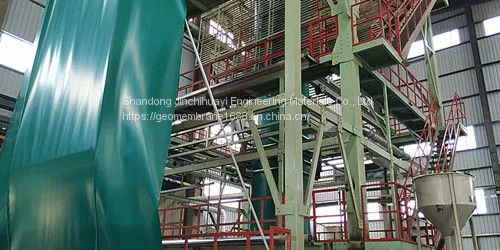 1.50mm Thick HDPE Black Green Dual Color Geomembrane photo-2
