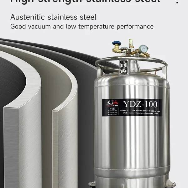 Cambodia-dewar 50L for n2 Self Pressured KGSQ-cell Storage Liquid Nitrogen Tank photo-5