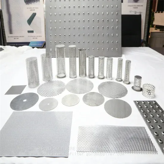 Filter Tube Stainless Perforated Metal Filter,quality Stainless Steel Strainer Tube Filter .Stainless Steel Tube Filter Oil Mesh Filter photo-3