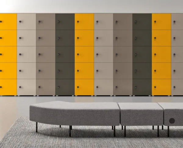 Strong Wind Resist Compact HPL Public Storage Rental Beach Locker photo-5