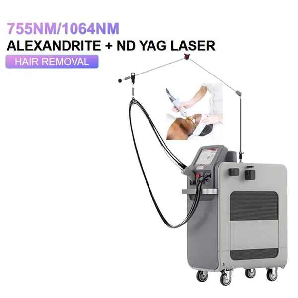 OEM ODM Alexandrite Laser 755nm Permanent Hair Removal Nd Yag 1064nm Laser Hair Removal Machine photo-2